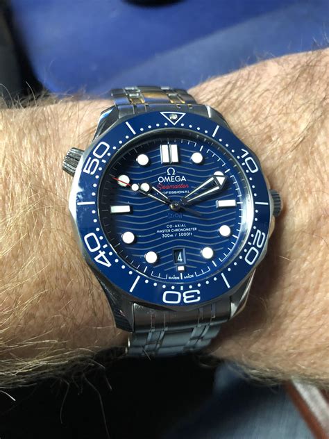 omega seamaster 300 professional blue|omega seamaster 300 blue review.